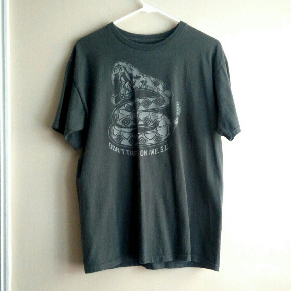 🔥5.11 Don't Tread on Me T-SHIRT - Grey🔥